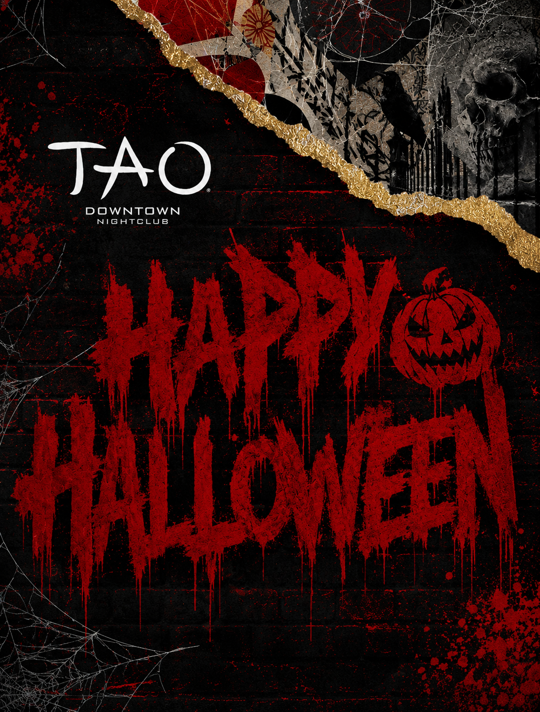 TAO Halloween Party NYC at TAO Downtown New York