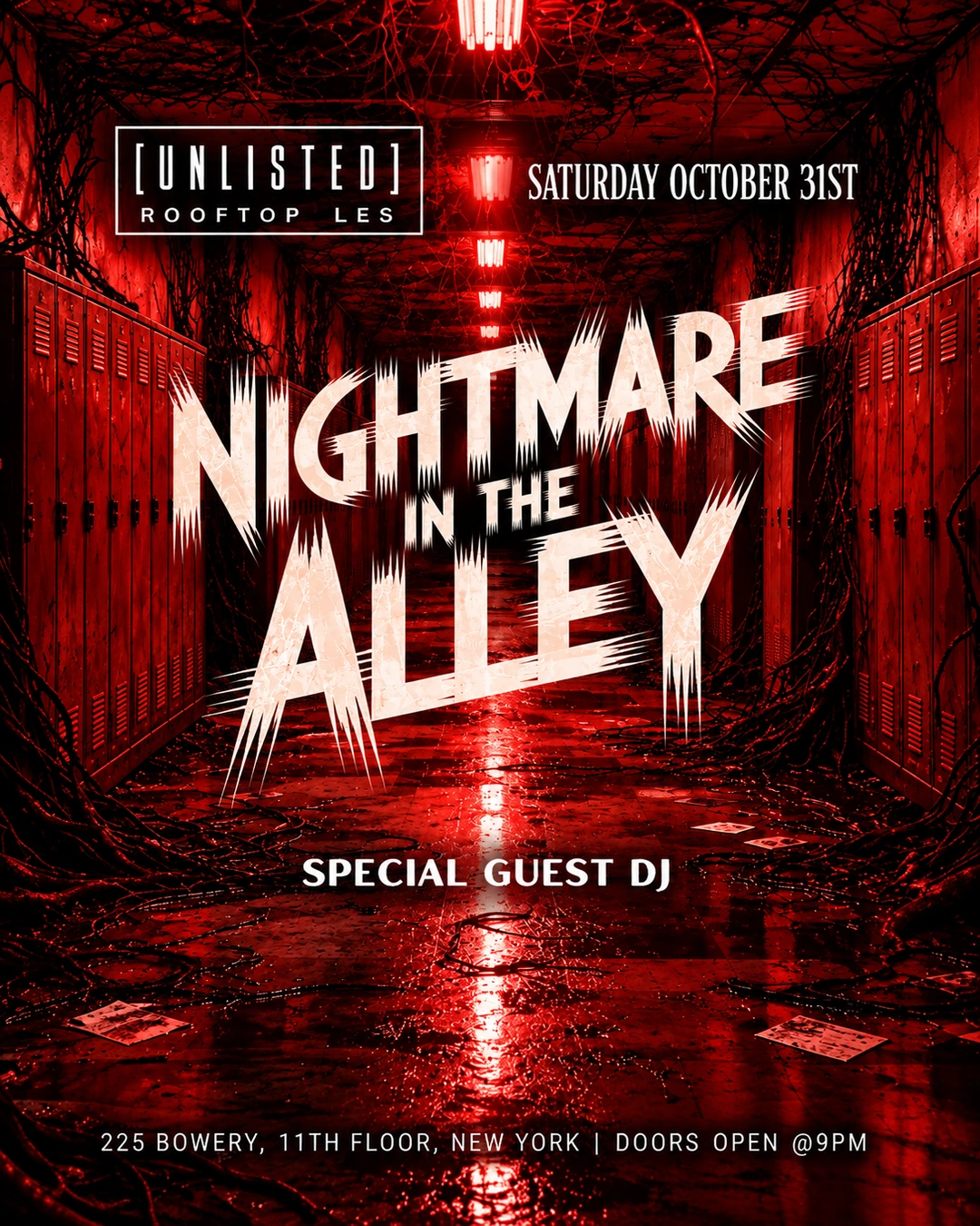 Unlisted Rooftop Halloween NYC 2026 The Haunted Alley